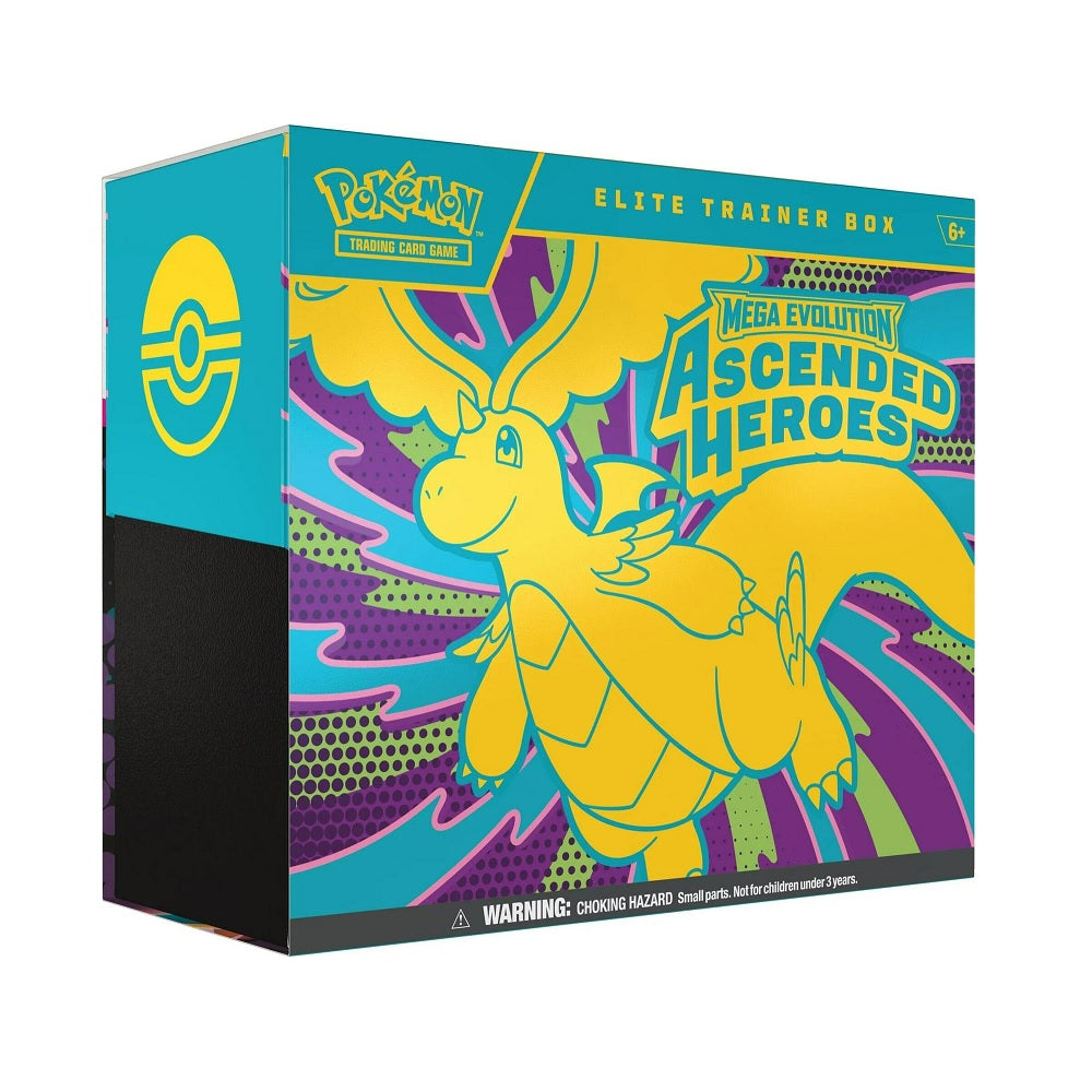 Pokemon TCG Mega Evolution Ascended Heroes Elite Trainer Box - Fugitive Toys