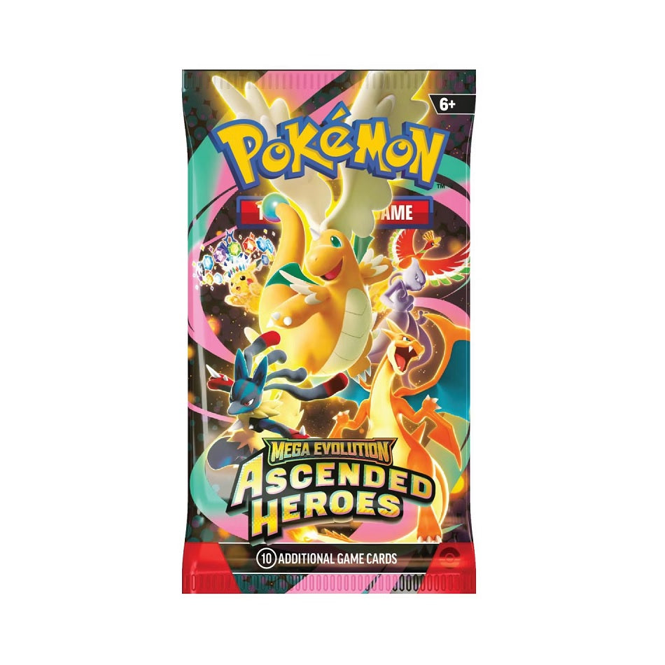 Pokemon TCG Mega Evolution Ascended Heroes Booster Pack - Fugitive Toys