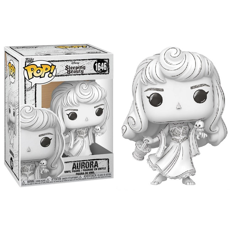 Disney Sketched Pop! Vinyl Figure Aurora [Sleeping Beauty] [1646] - Fugitive Toys