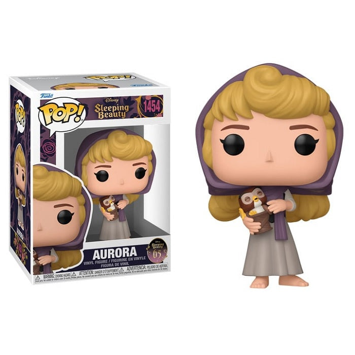 Disney Sleeping Beauty 65th Anniversary Pop! Vinyl Figure Aurora with Owl [1454] - Fugitive Toys