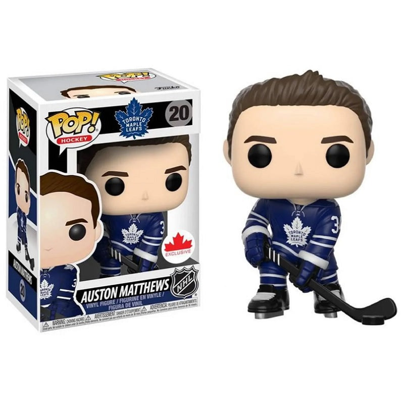 NHL Pop! Vinyl Figure Auston Matthews [Toronto Maple Leafs] [Grosnor Exclusive] [20] - Fugitive Toys