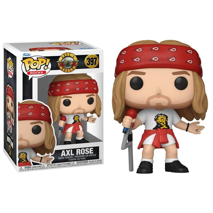 Guns N' Roses Pop! Vinyl Figure Axl Rose [with Red Bandana] [397] - Fugitive Toys
