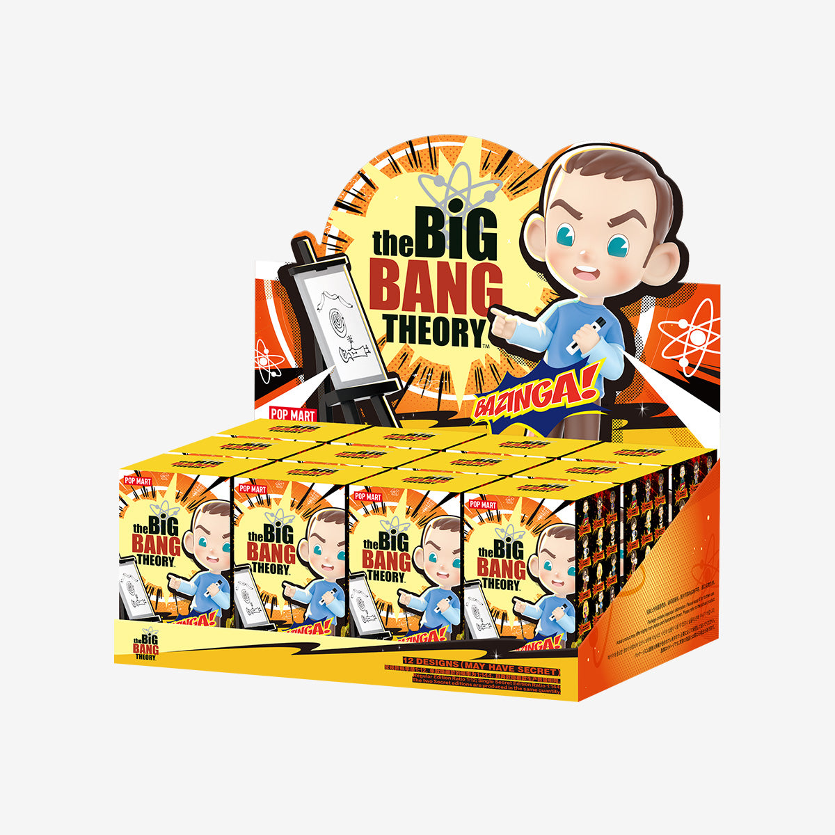 POP MART The Big Bang Theory Series Figures  [1 Blind Box] - Fugitive Toys