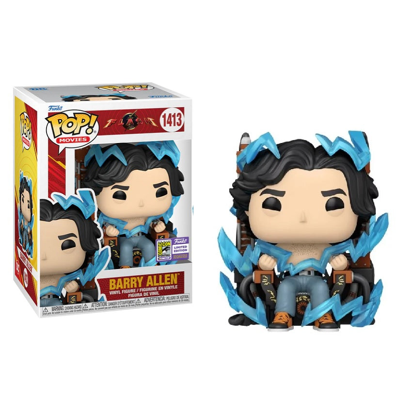 The Flash Pop! Vinyl Figure Barry Allen in Chair [SDCC 2023] [1413] - Fugitive Toys