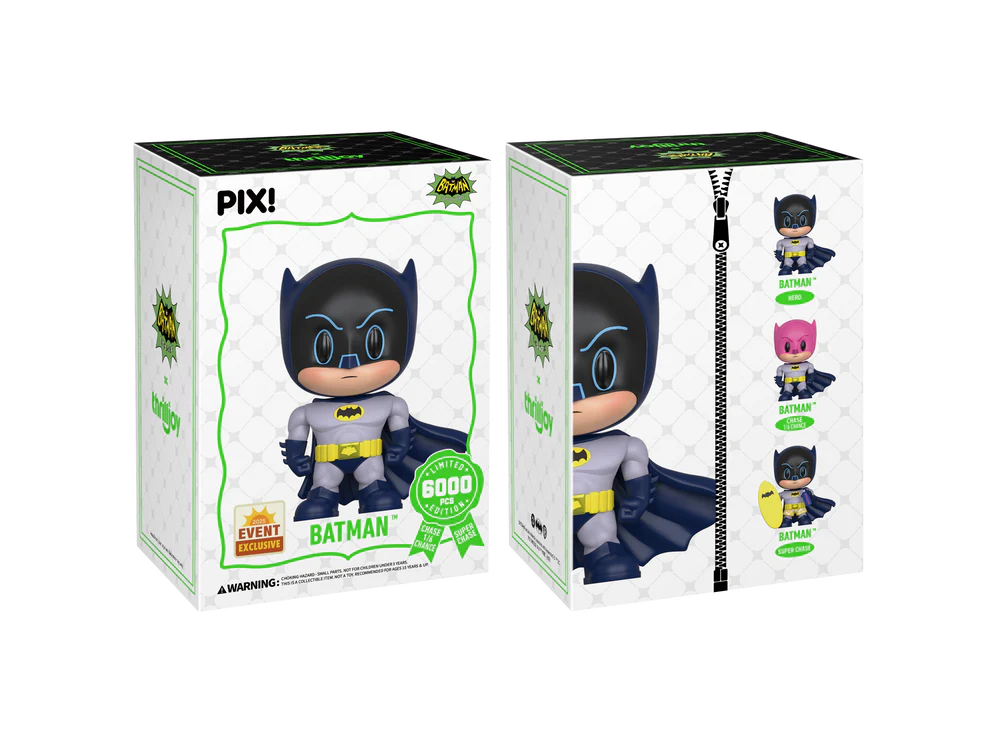 Thrilljoy PIX! Batman '66 [2025 Event Exclusive] [LE6000] - Fugitive Toys