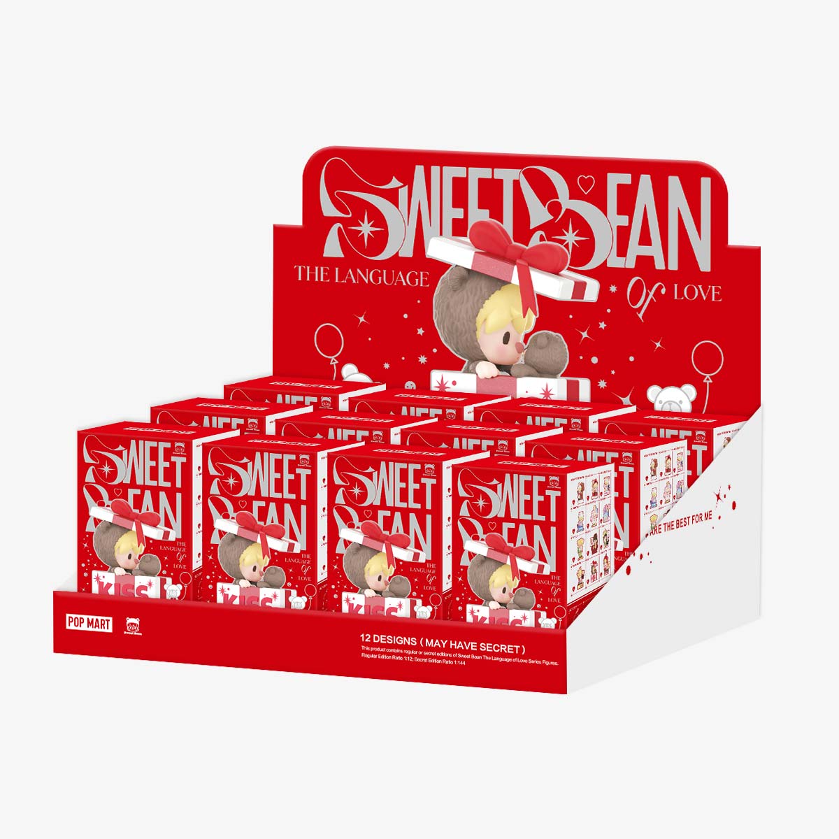 POP MART Sweet Bean The Language of Love Series Figures [1 Sealed Case] - Fugitive Toys