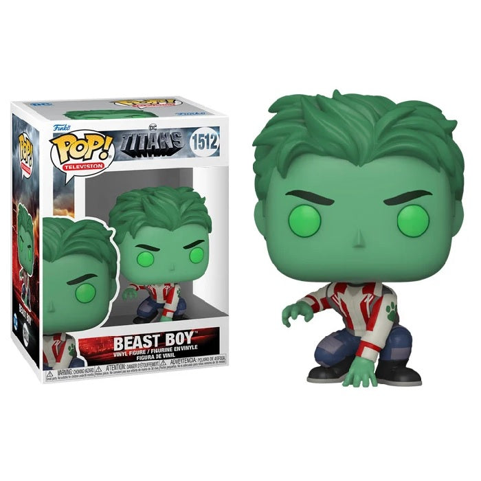 DC Titans Pop! Vinyl Figure Beast Boy [1512] - Fugitive Toys