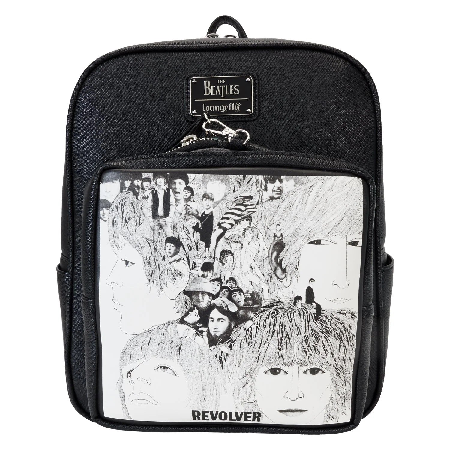 Loungefly x The Beatles Revolver Album Mini Backpack with Record Pouch - Fugitive Toys