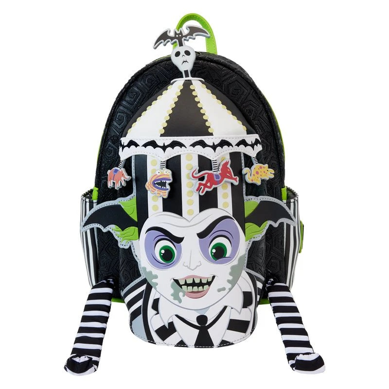 Loungefly x Beetlejuice Carousel Hat Light Up Cosplay Mini Backpack - Fugitive Toys