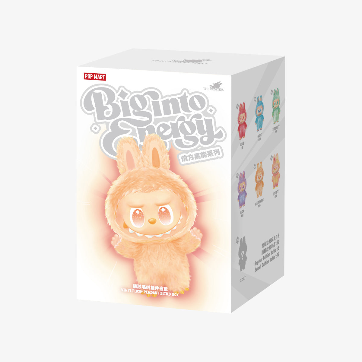POP MART THE MONSTERS Big into Energy Series-Vinyl Plush Pendant [1 Blind Box] - Fugitive Toys