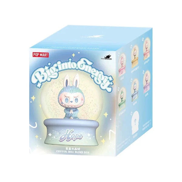 POP MART THE MONSTERS Labubu Big Into Energy Series Crystal Ball [1 Sealed Case] - Fugitive Toys