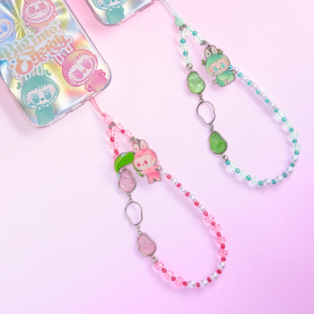 POP MART THE MONSTERS Labubu Big into Energy Series-Phone Charm [1 Sealed Case] - Fugitive Toys