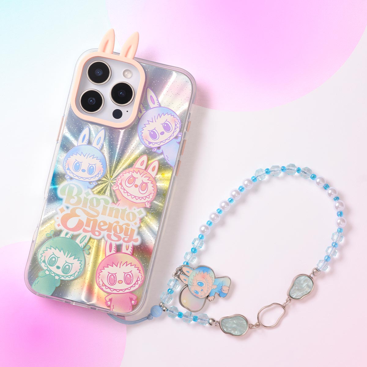POP MART THE MONSTERS Labubu Big into Energy Series-Phone Charm [1 Sealed Case] - Fugitive Toys