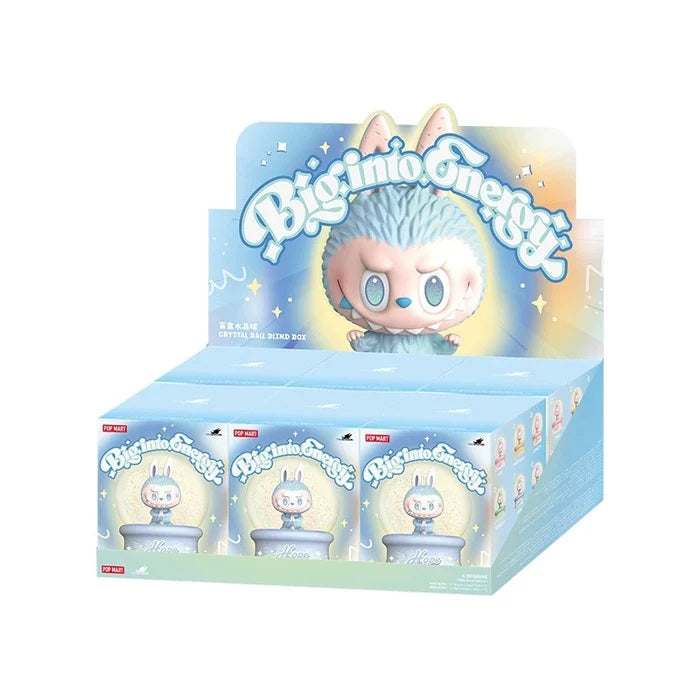 POP MART THE MONSTERS Labubu Big Into Energy Series Crystal Ball [1 Sealed Case] - Fugitive Toys