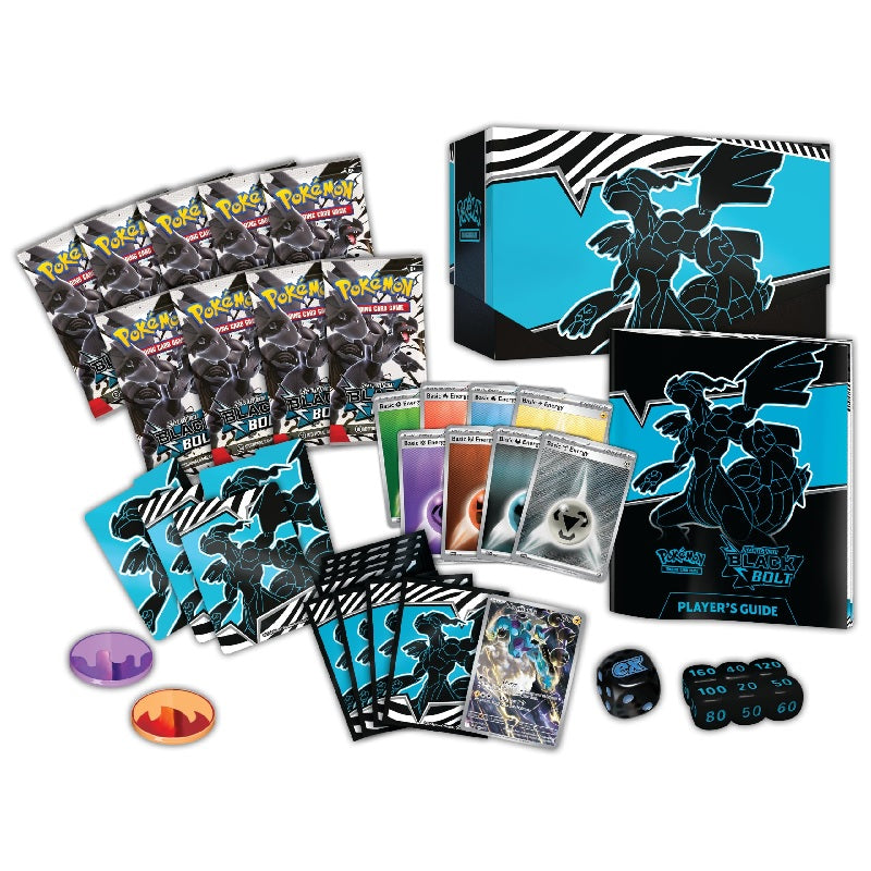 Pokemon TCG Scarlet & Violet Black Bolt Elite Trainer Box - Fugitive Toys