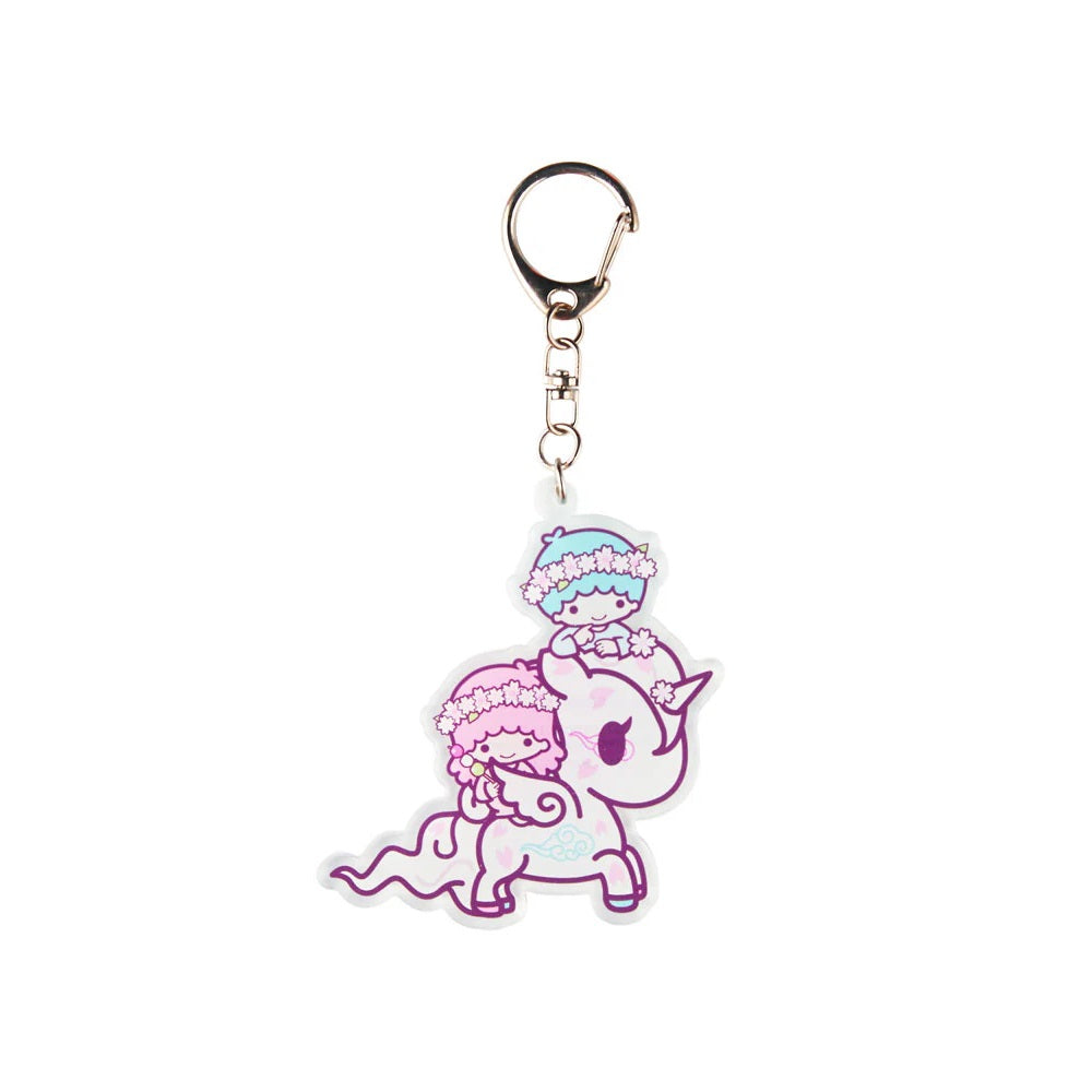 Tokidoki x Hello Kitty & Friends Cherry Blossom Acrylic Keychain [1 Blind Box] - Fugitive Toys