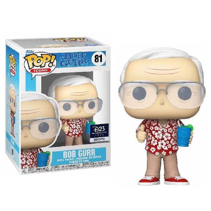 Icons Pop Vinyl Figure Bob Gurr [The Orignal Disney Imagineer] [D23 2024] [81] - Fugitive Toys