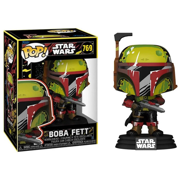 Star Wars Retro Series Pop! Vinyl Figure Boba Fett [The Book of Boba Fett] [769] - Fugitive Toys