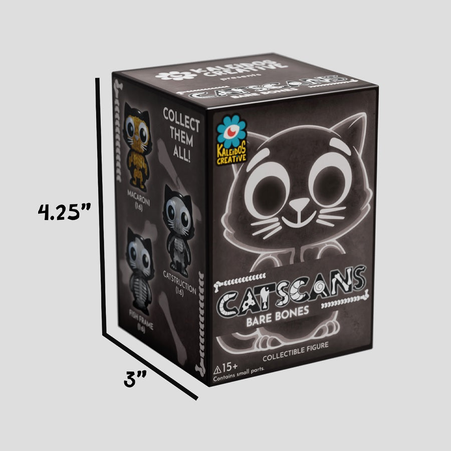 Kaleidos Creative Presents CATSCANS Bare Bones [1 Blind Box] - Fugitive Toys