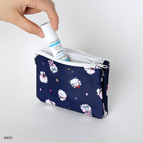 BT21 Minini Double Pocket Coin Pouch - RJ - Fugitive Toys