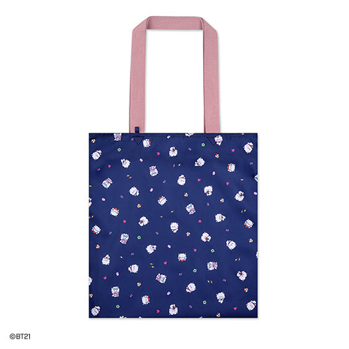 BT21 Minini Zippered Eco Tote Bag - RJ - Fugitive Toys