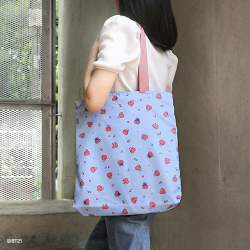 BT21 Minini Zippered Eco Tote Bag - Tata - Fugitive Toys