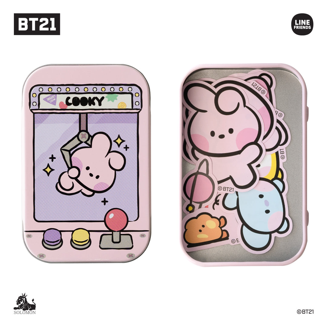 BT21 Minini Sticker Tin - Cooky - Fugitive Toys