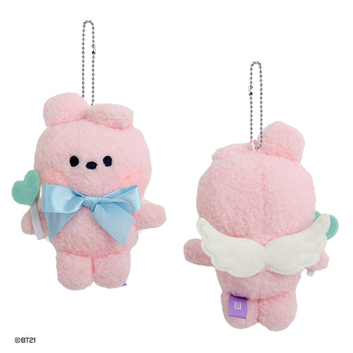 BT21 Minini Angel Plush Keyring - Cooky - Fugitive Toys