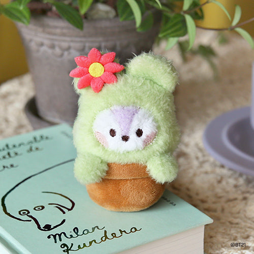 BT21 Minini Cactus Plush Keyring - Mang - Fugitive Toys