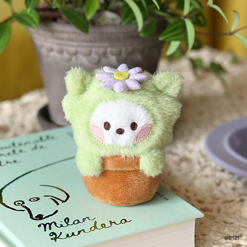 BT21 Minini Cactus Plush Keyring - RJ - Fugitive Toys