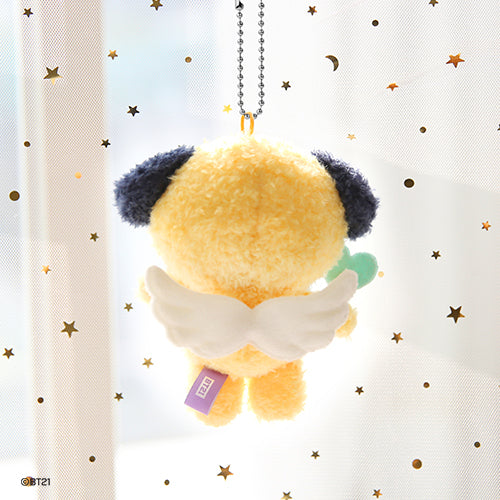 BT21 Minini Angel Plush Keyring - Chimmy - Fugitive Toys