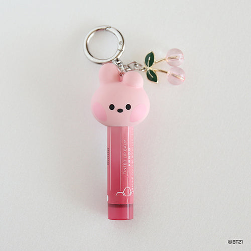 BT21 Minini Face Lip Balm Holder Keyring - Cooky - Fugitive Toys