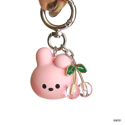BT21 Minini Face Lip Balm Holder Keyring - Cooky - Fugitive Toys