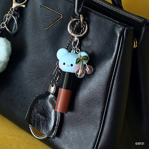BT21 Minini Face Lip Balm Holder Keyring - Koya - Fugitive Toys