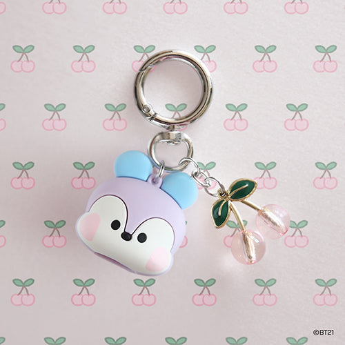 BT21 Minini Face Lip Balm Holder Keyring - Mang - Fugitive Toys