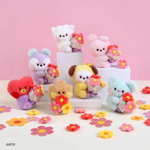 BT21 Minini Bouquet Plush Keyring -RJ - Fugitive Toys