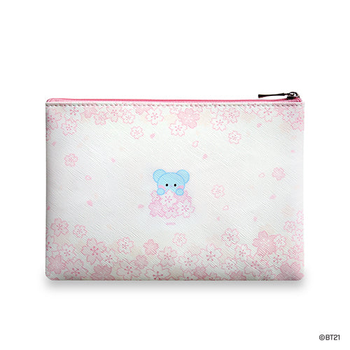 BT21 Cherry Blossom Minini Zipper Pouch - Koya - Fugitive Toys