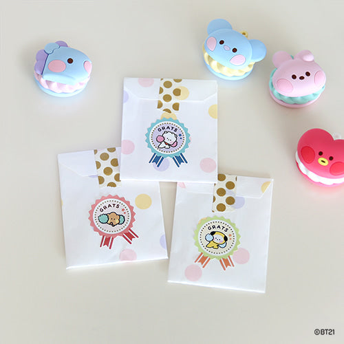 BT21 Minini Removable Gift Sticker - RJ - Fugitive Toys