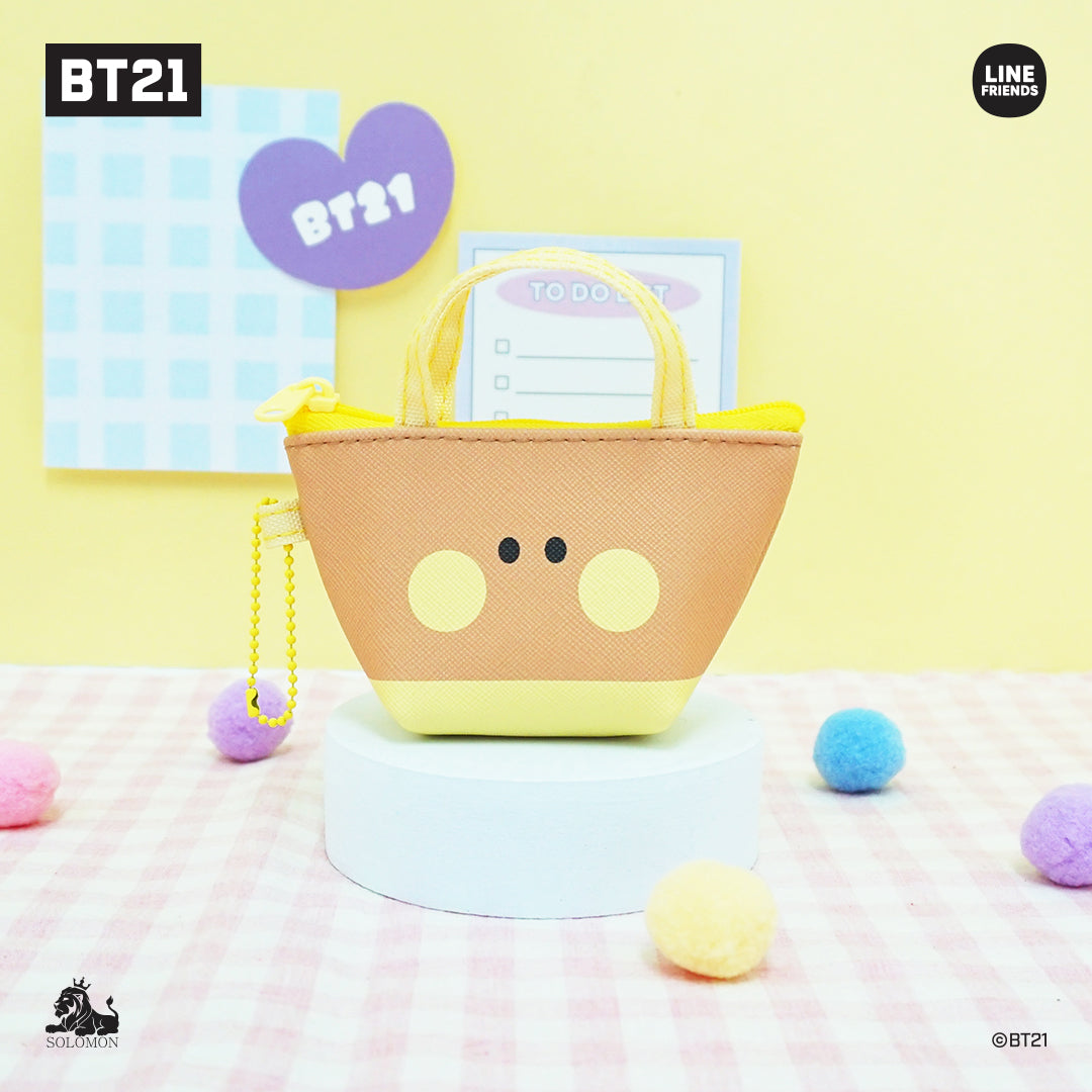 BT21 Mini Zippered Pouch Minini - Shooky - Fugitive Toys