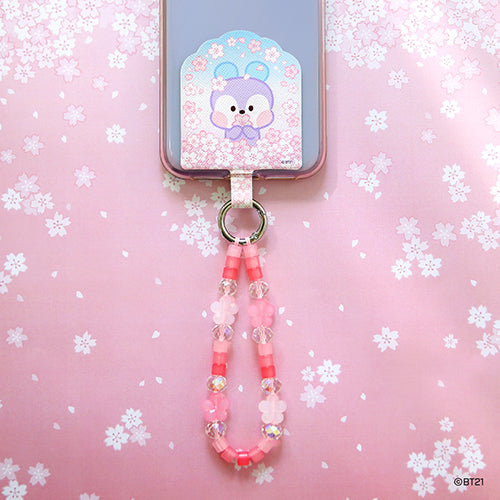 BT21 Phone Tag Holder Cherry Blossom - Mang - Fugitive Toys