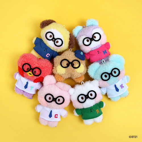 BT21 Minini Preppy Keyring Plush - Tata - Fugitive Toys