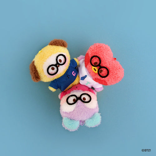 BT21 Minini Preppy Keyring Plush - Tata - Fugitive Toys