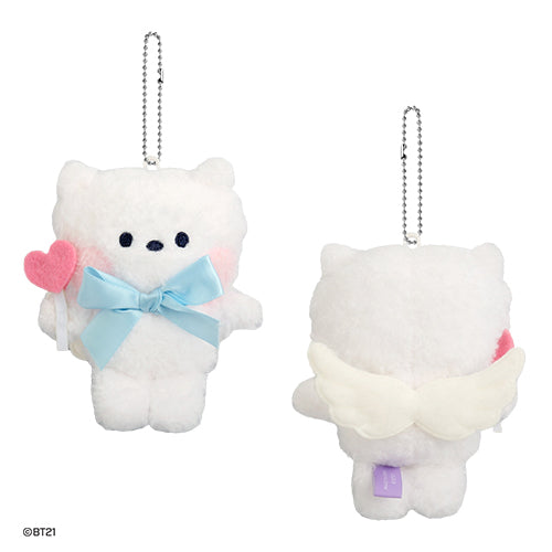 BT21 Minini Angel Plush Keyring - RJ - Fugitive Toys