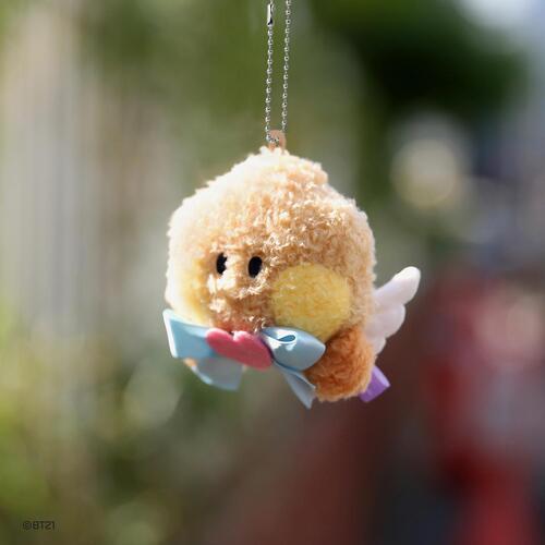 BT21 Minini Angel Plush Keyring - Shooky - Fugitive Toys