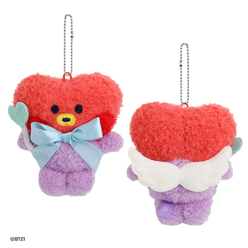 BT21 Minini Angel Plush Keyring - Tata - Fugitive Toys