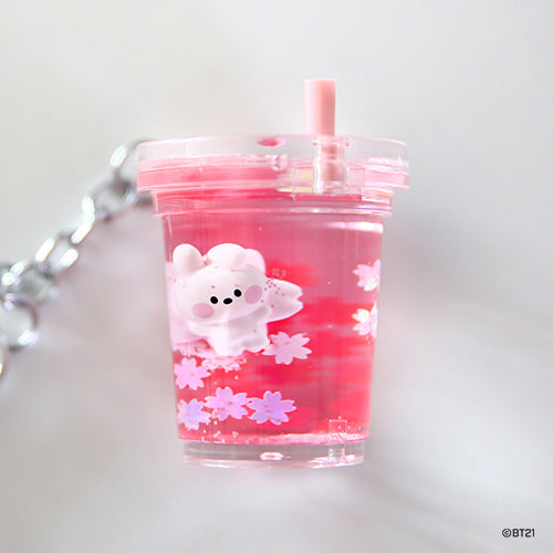 BT21 Water Keyring Cherry Blossom - Cooky - Fugitive Toys