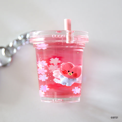 BT21 Water Keyring Cherry Blossom - Tata - Fugitive Toys