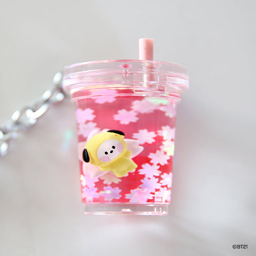 BT21 Water Keyring Cherry Blossom - Chimmy - Fugitive Toys