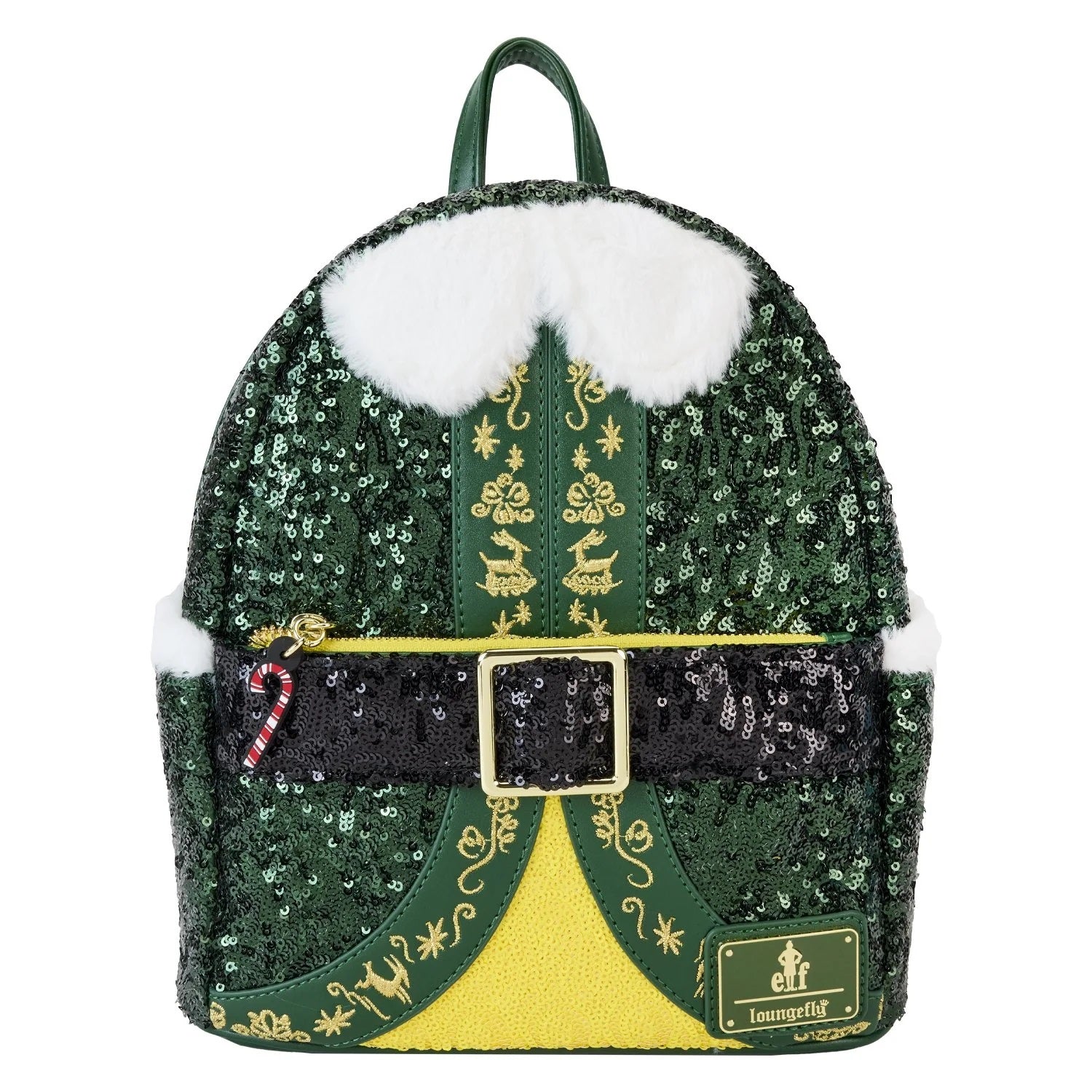 Loungefly x Buddy The Elf Sequin Cosplay Mini Backpack - Fugitive Toys