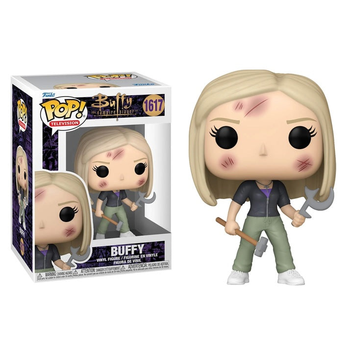 Buffy The Vampire Slayer Pop! Vinyl Figure Buffy with Weapons [1617] - Fugitive Toys